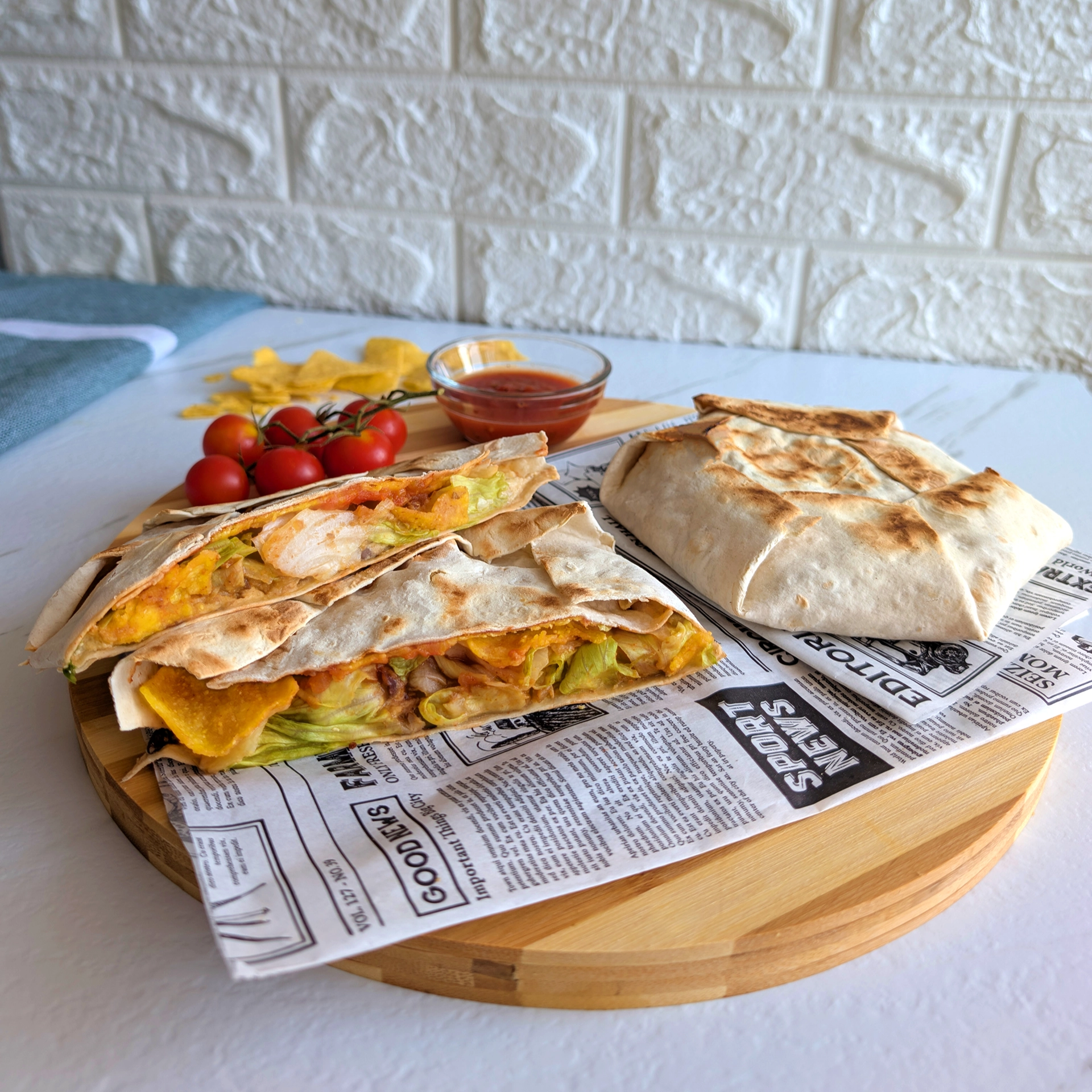 Vibrant plant-based meal